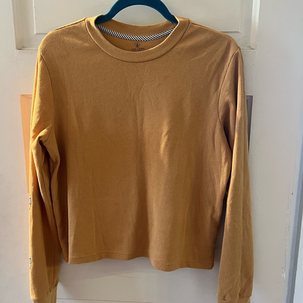 Mustard Volcom Long Sleeve Top